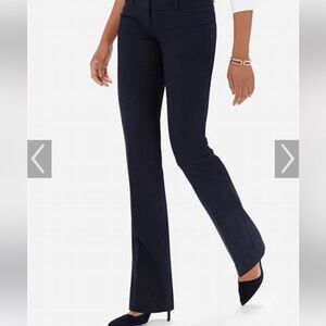 The limited drew fit boot cut dress pants. Black. 6 regular.